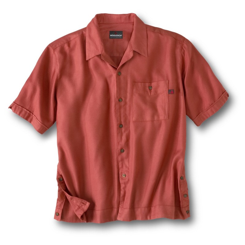 Elite Series® "Discreet" Kurzarm-Hemd, rot, Größe S