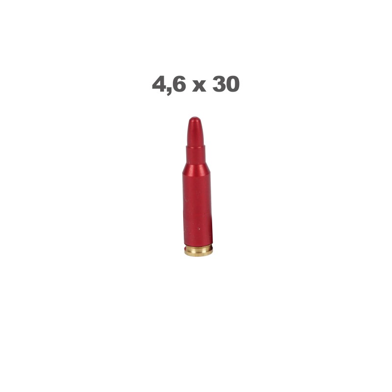 COP® training cartridge for SMG MP7 with glued & spring percusion cap