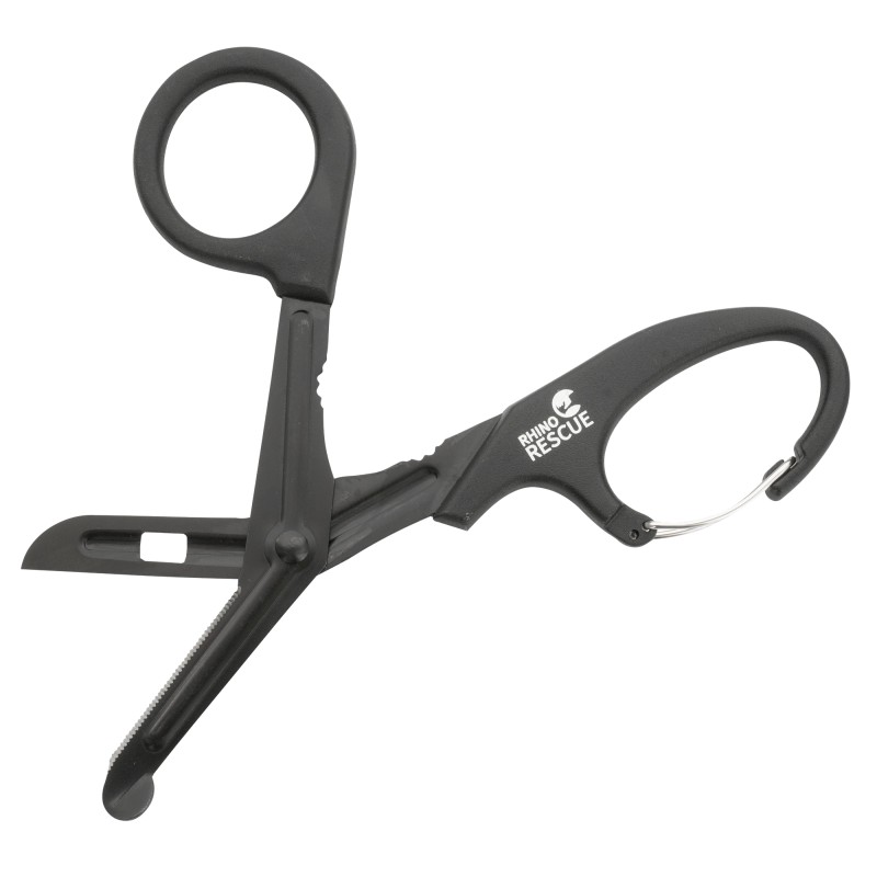 Rhino Rescue medical trauma scissors with safety clip